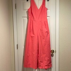 J crew pink jumpsuit